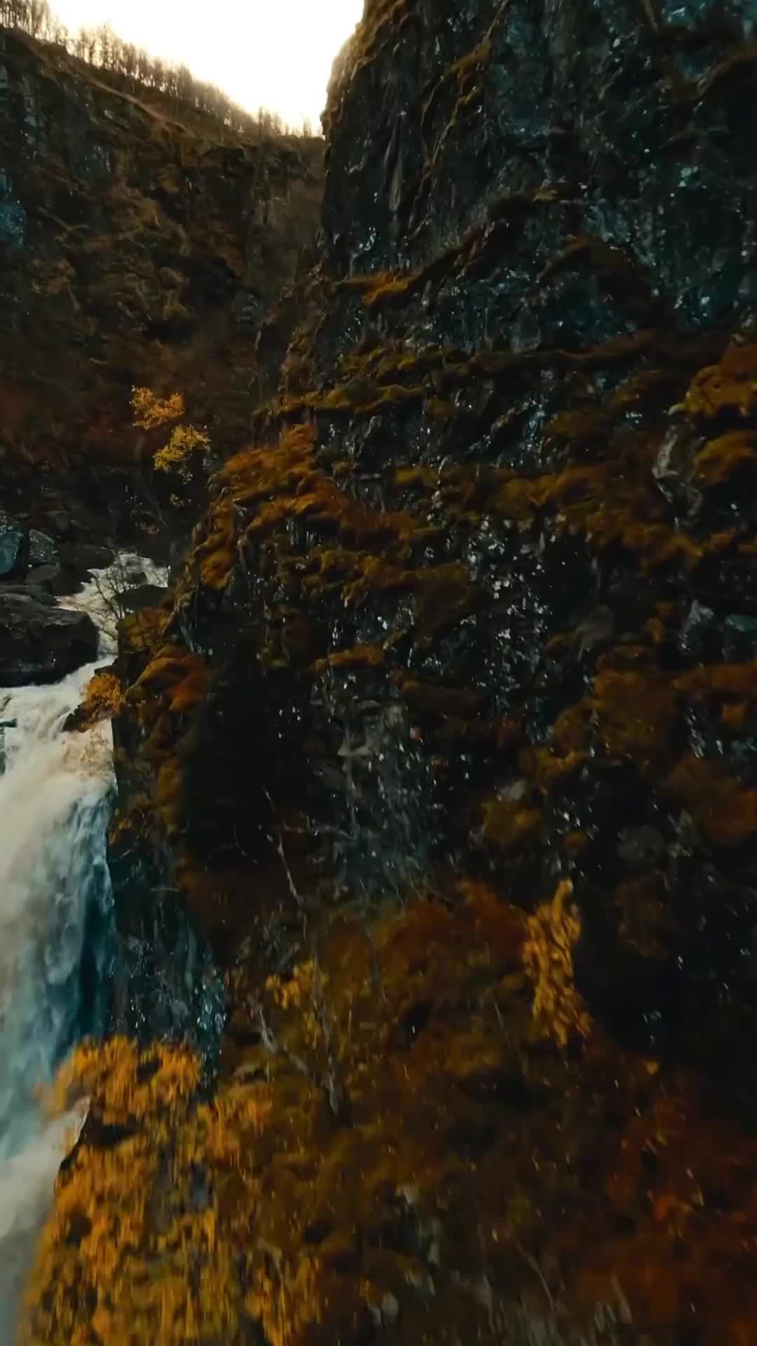 Majestic Vøringsfossen Waterfall in Norway | FPV View
