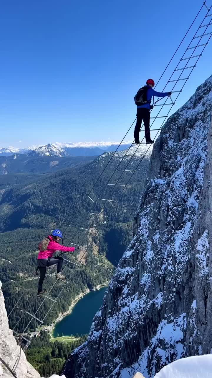 Conquer the Austrian Sky Ladder: 2,300 Feet of Adventure