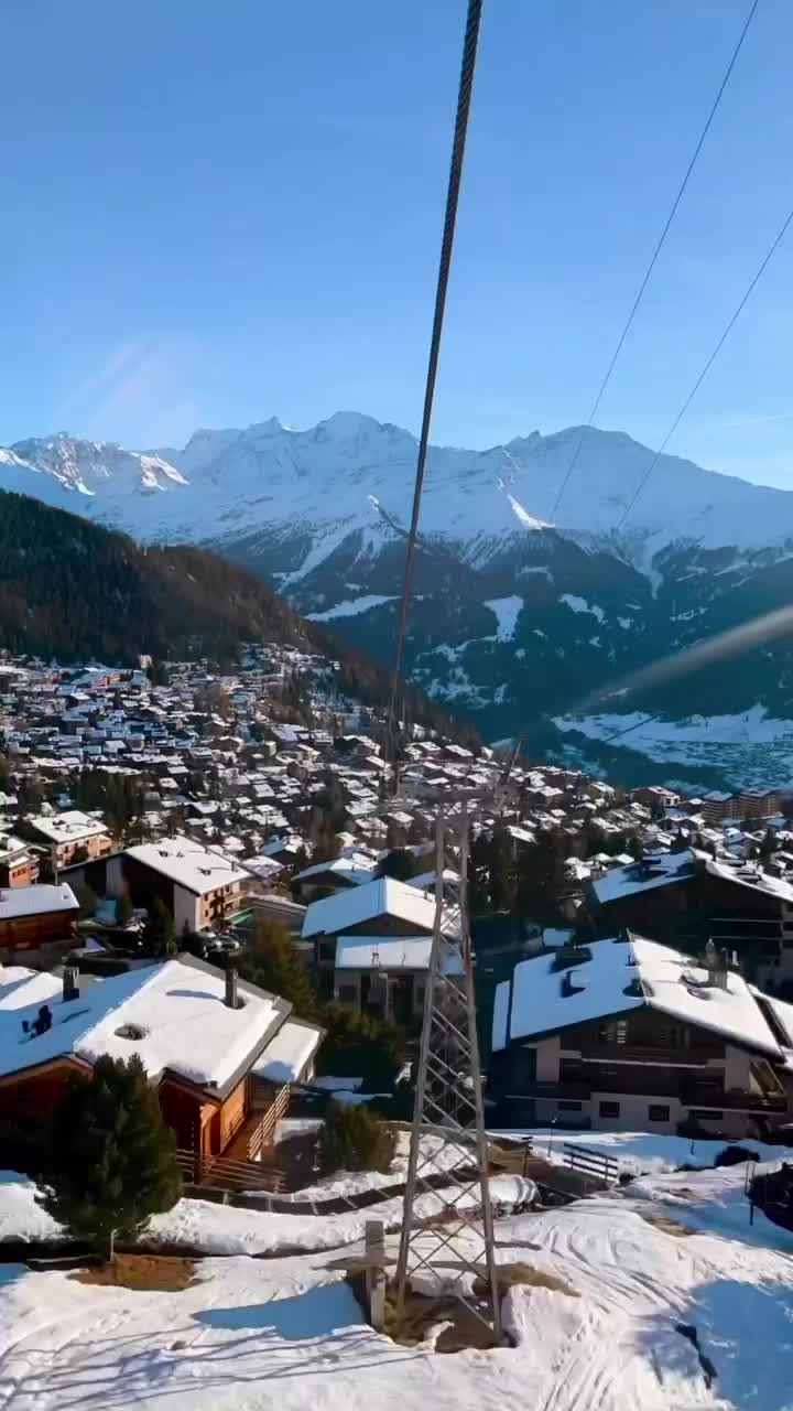 Happy New Year from Verbier, Switzerland! 🎉❄️