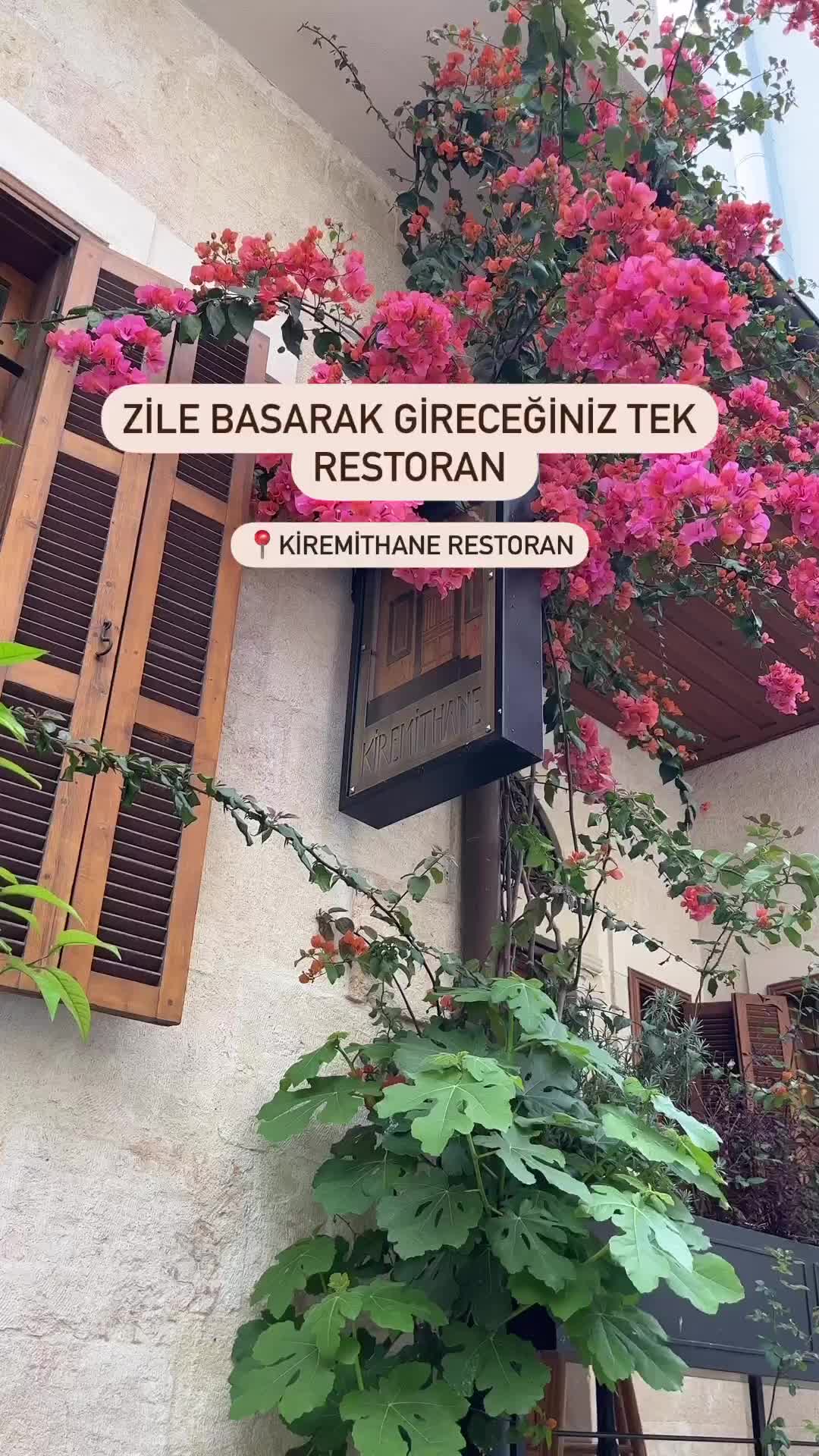 Mersin'in En Romantik Restoranı: Kiremithane