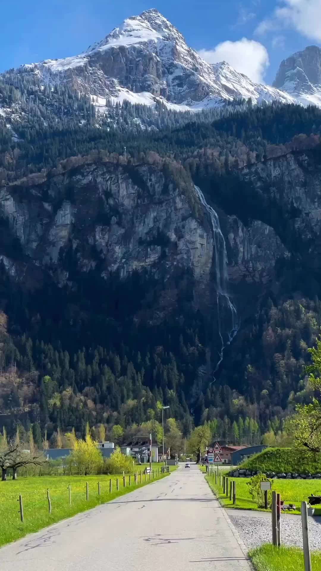 Stunning Oltschibachfall Views in Bernese Highlands