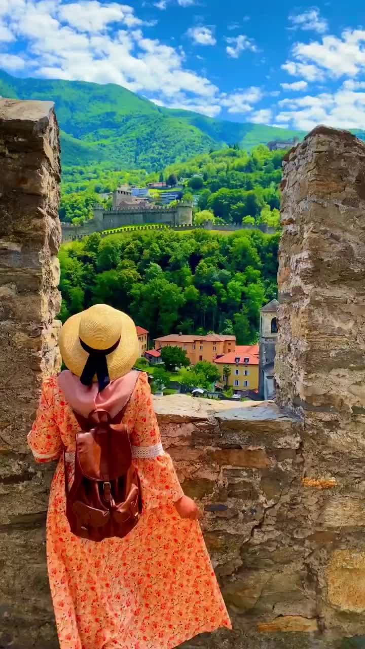 Fairytale Views from CastleGrande, Bellinzona 🇨🇭