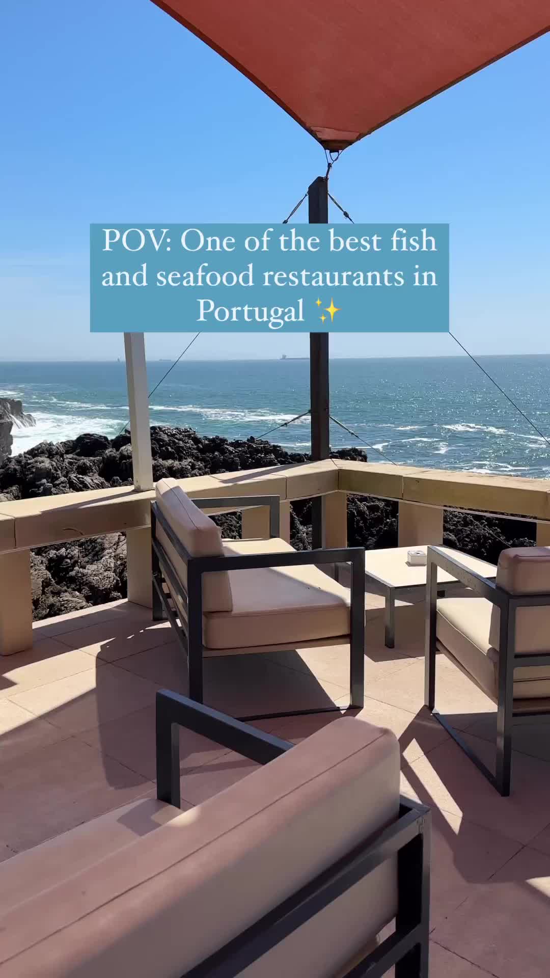 Best Seafood Restaurant in Cascais with Ocean Views