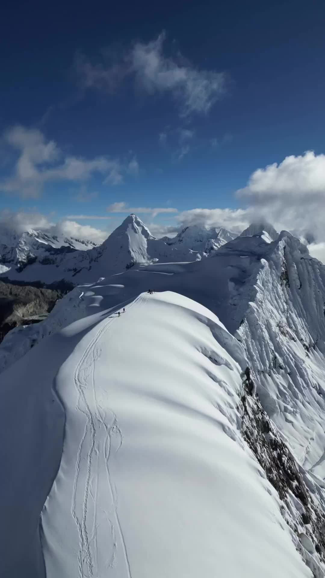 Spectacular View from Nevado Pisco Summit 🏔️