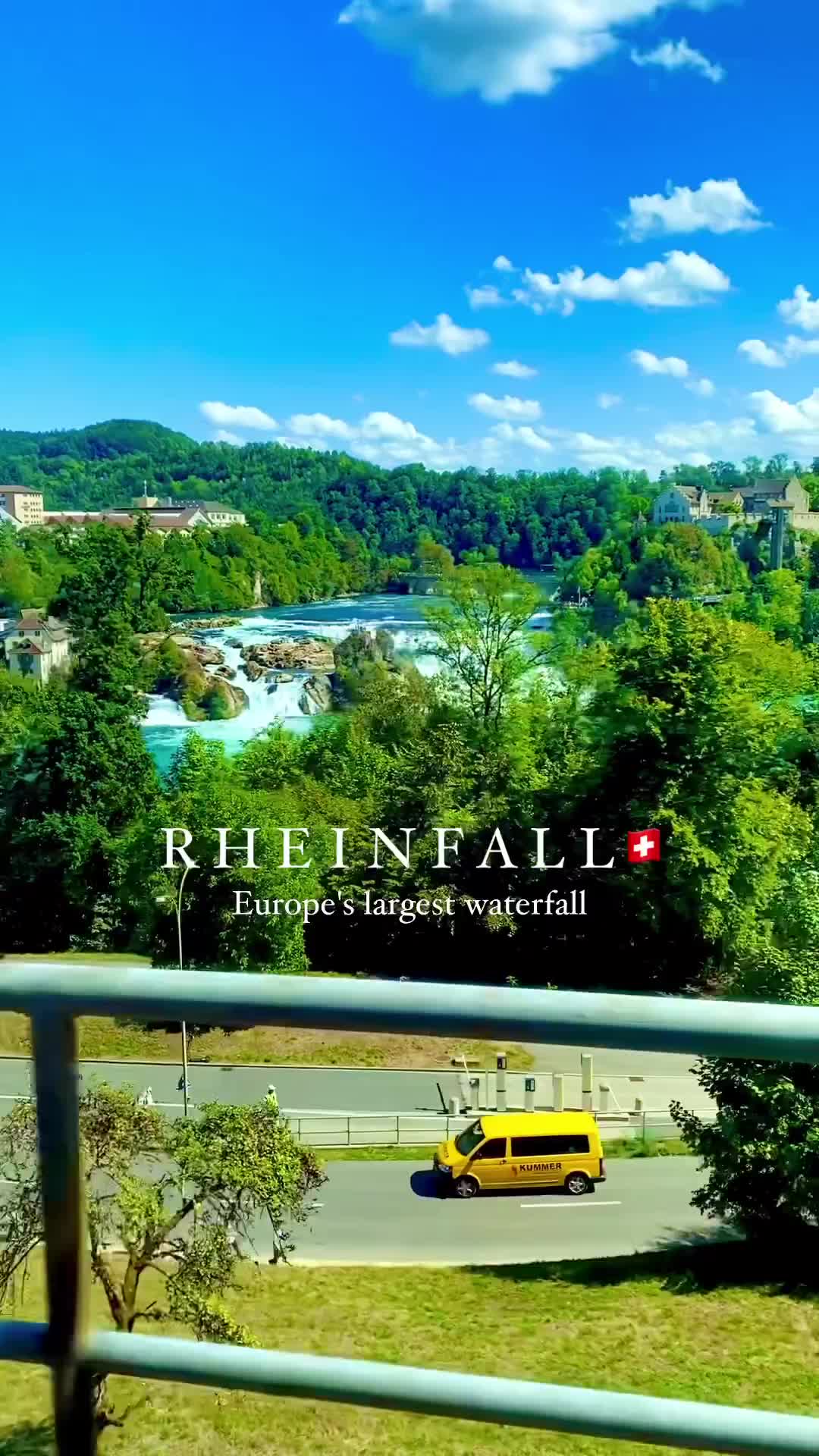Explore Rheinfall: Europe's Most Powerful Waterfall