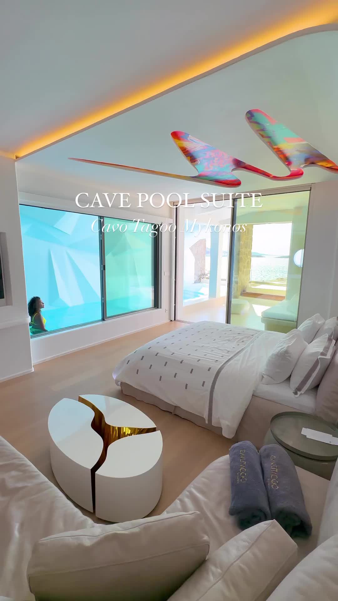 Luxurious Cave Pool Suite in Mykonos | Cavo Tagoo Hotel