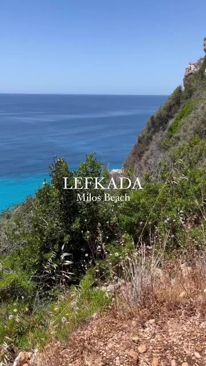 Discover the Hidden Gem: Milos Beach, Lefkada