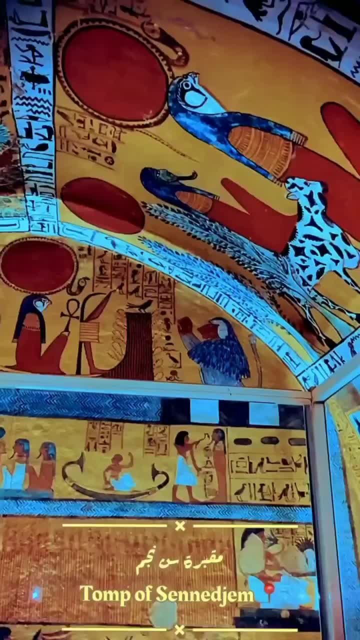 Discover the Stunning Tomb of Sennedjem in Egypt
