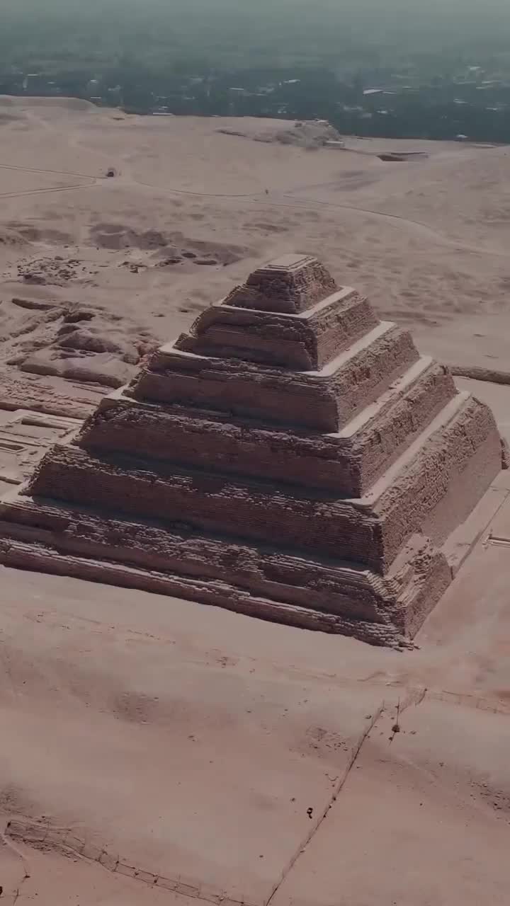 Discover the Ancient Step Pyramid at Saqqara
