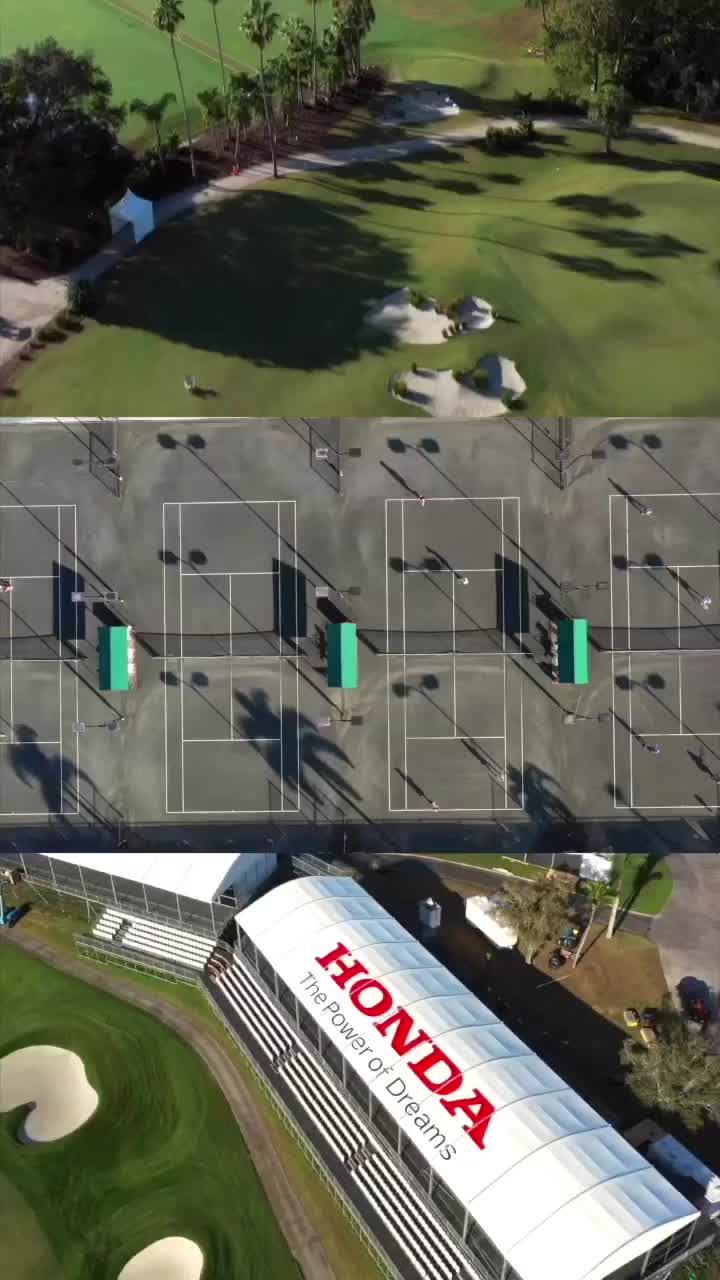 Aerial View of PGA National Preparing for Honda Classic