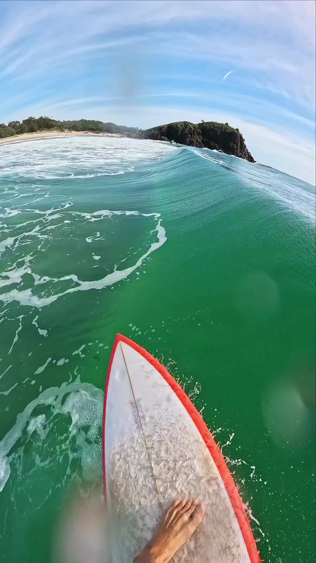 POV Surfing Adventure in Byron Bay with GoPro