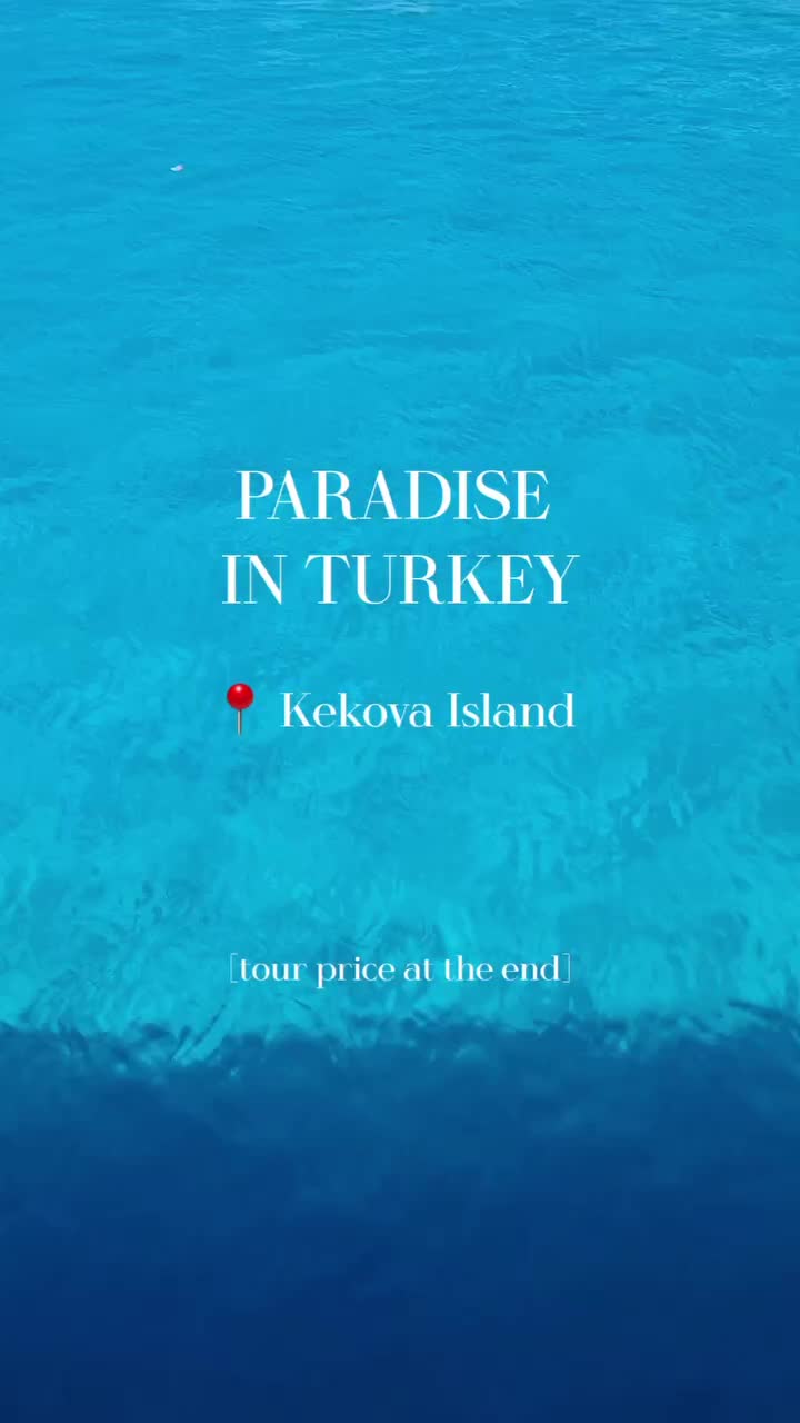 Discover the Hidden Treasures of Kekova Island, Turkey