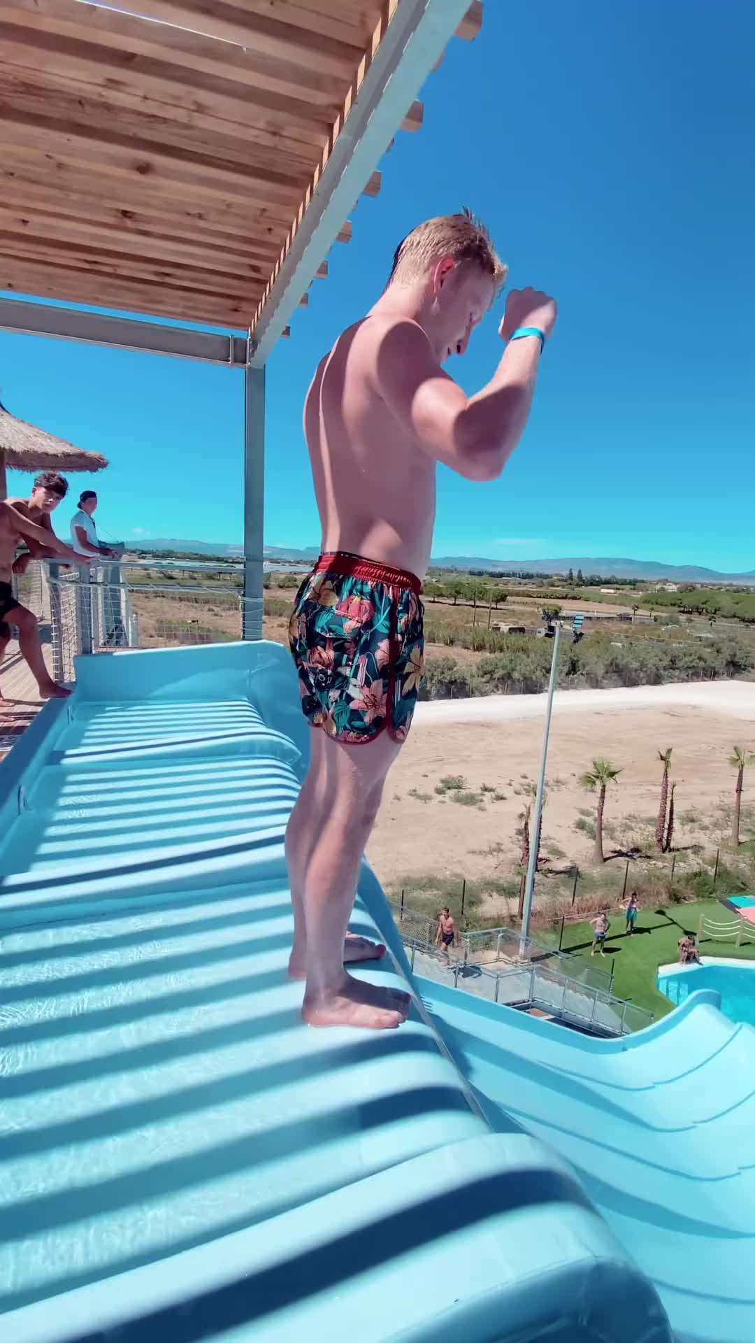 Epic Frontflip at Frenzy Waterpark in France 🌊
