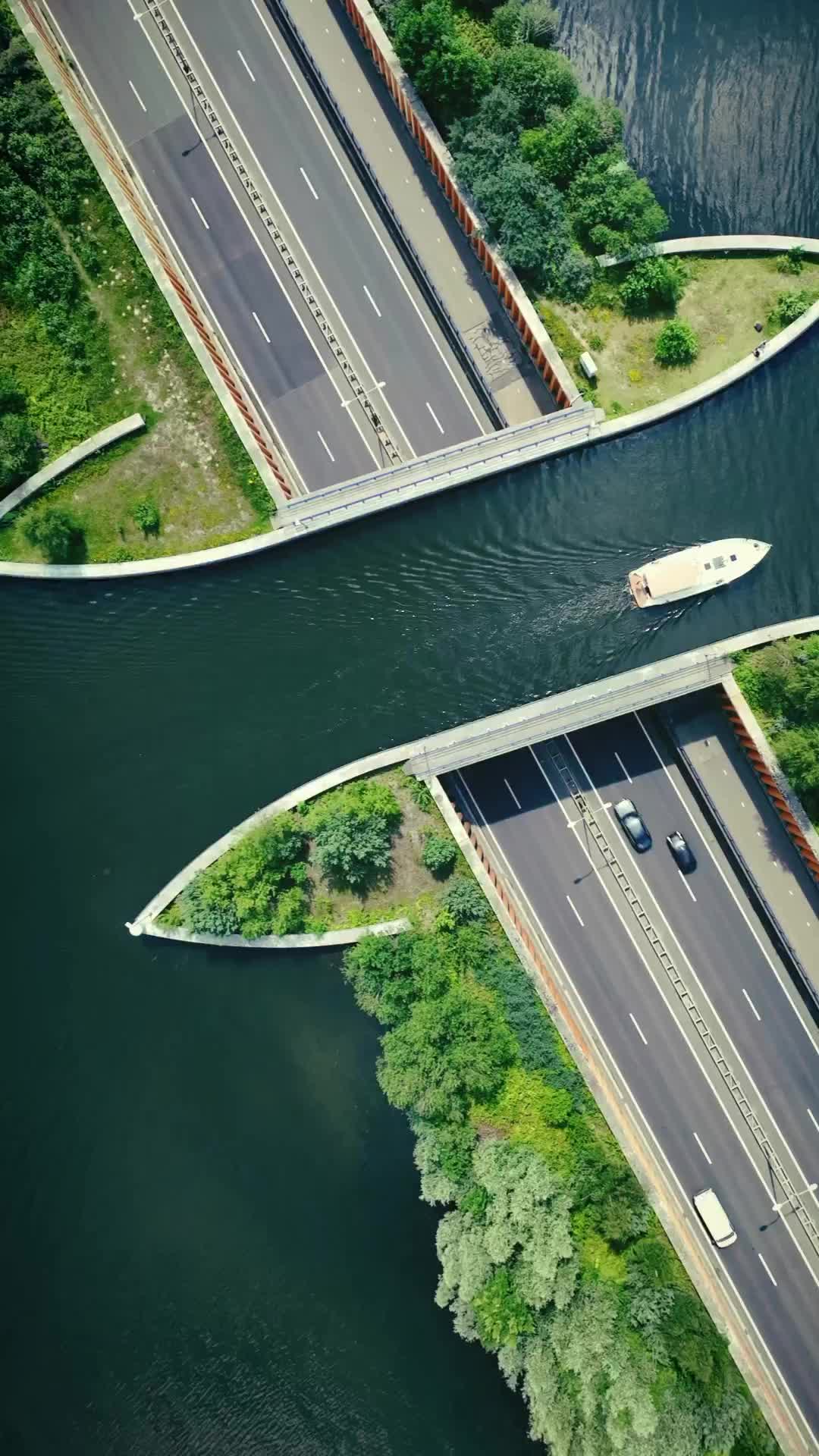 Discover the Aquaduct Veluwemeer: A Dutch Engineering Marvel