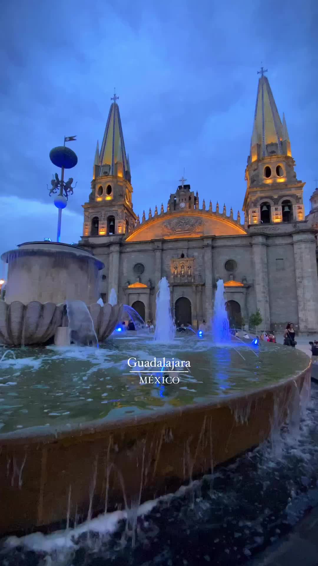 Nightfall in Guadalajara's Tlaquepaque Charm