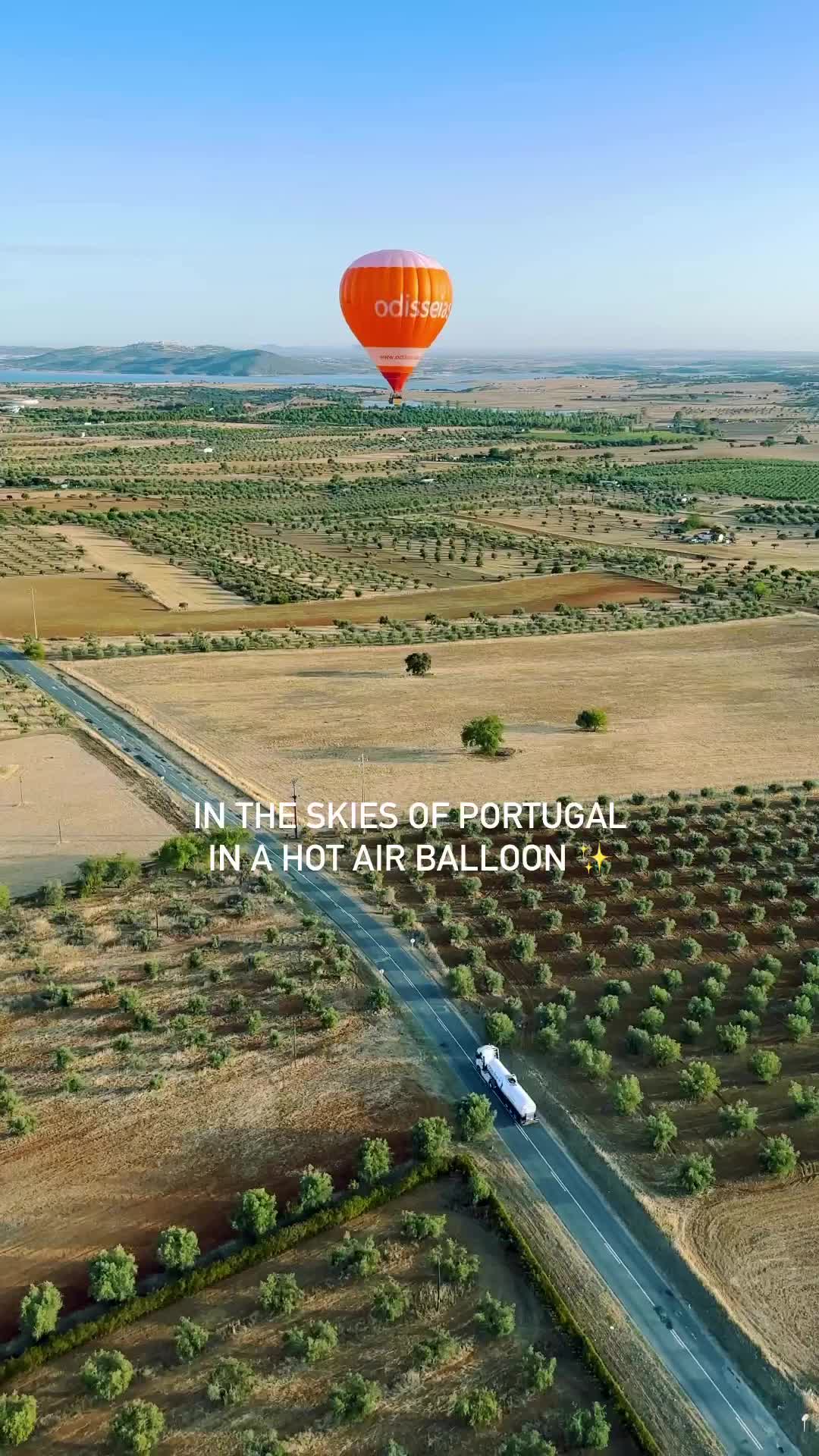 Sunrise Hot Air Balloon Ride in Alentejo Region
