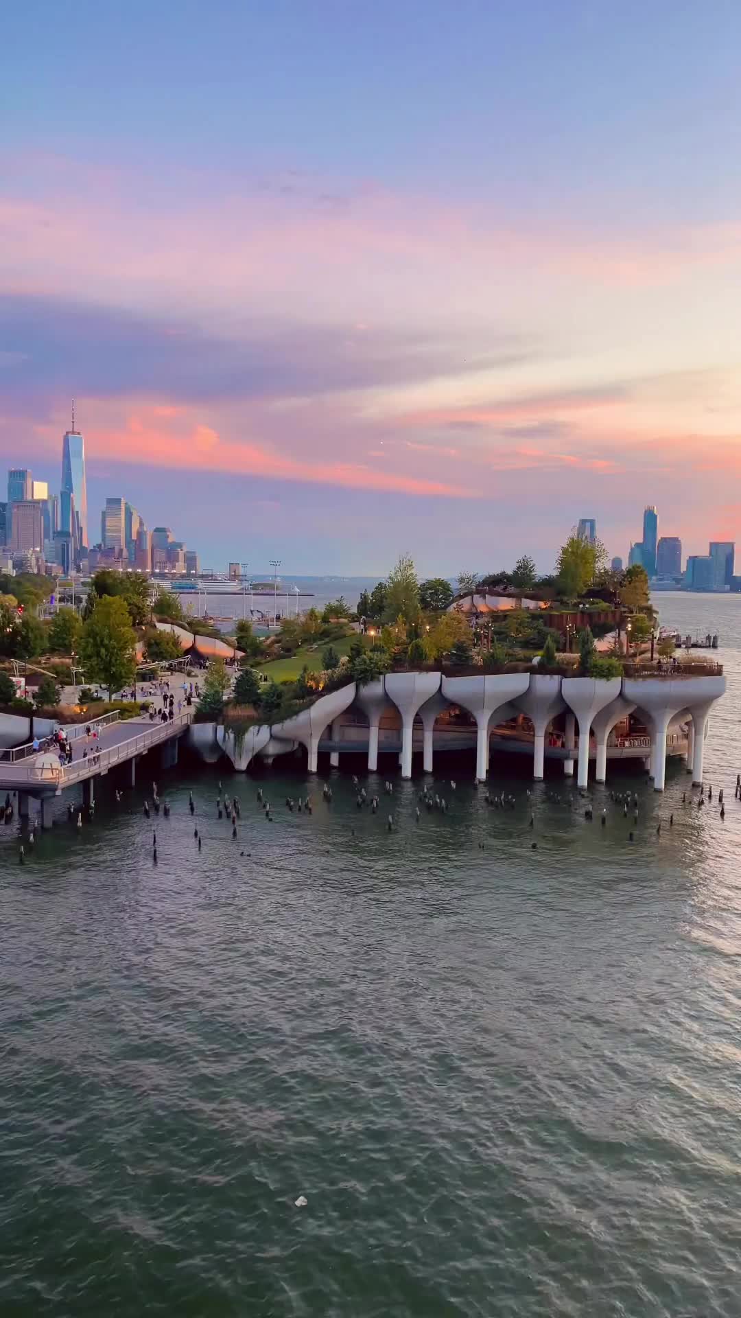 Little Island NYC: Stunning Views from Pier 57