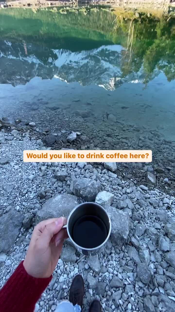 Drink Coffee with Stunning Views at Eibsee, Bavaria