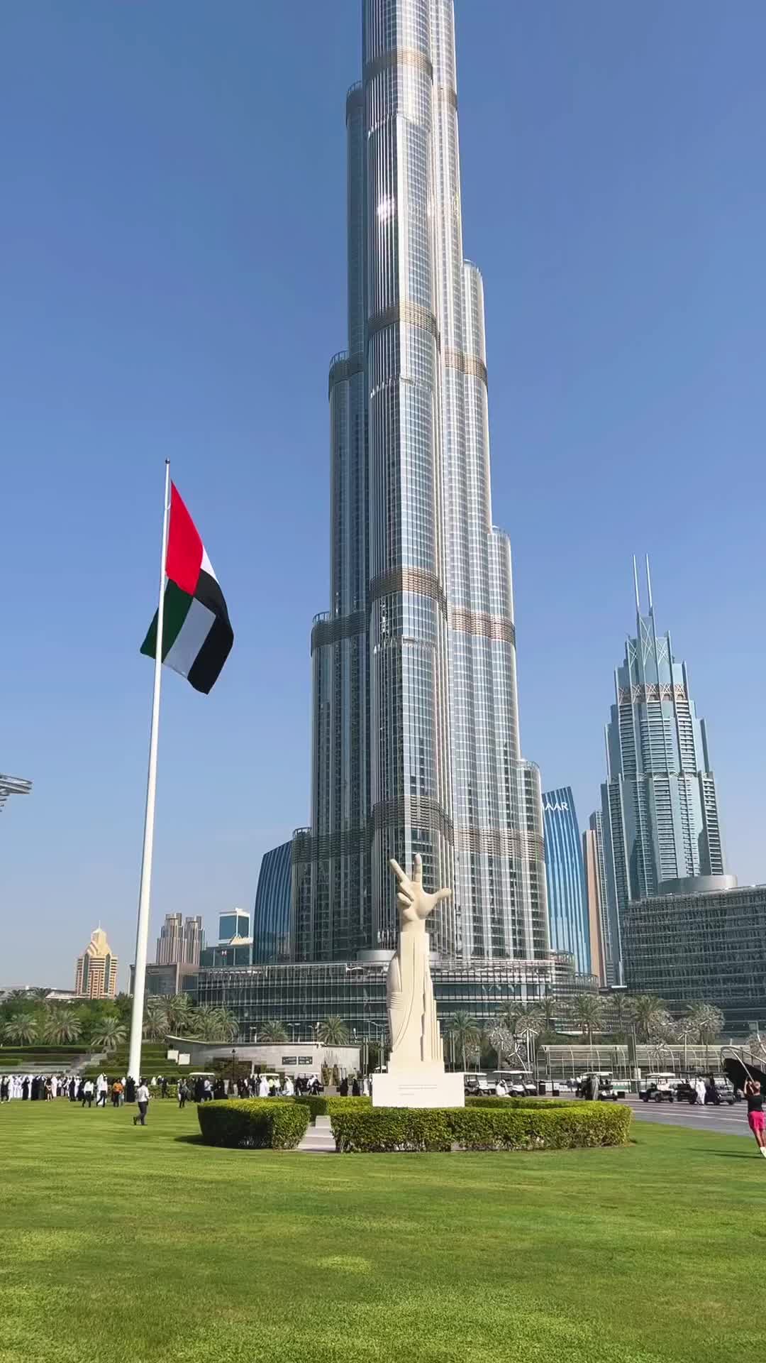 UAE Flag Day Celebration at Burj Khalifa, Dubai