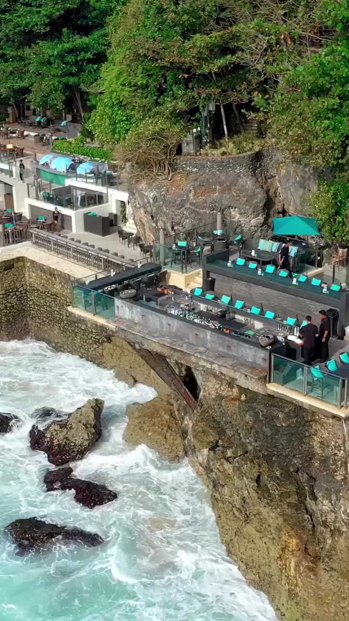 @rockbarbali at @ayanaresort is definitely one of the most stunning & popular sunset destinations in Bali! 🤩 Every angle is just breathtaking! This bar takes your date night to a whole new level! 🤯♥️

TAG someone to go for a sunset cocktail here. 🍹☀️

🎬 Video: @uniquepassports
📍 Location: @ayanaresort

#baliindonesia #ayanaresort #ayana #coastline #rockbarbali #rockbar #dronepilot #droneoftheday #beautifuldestinations #vacations #hotelsandresorts #tasteinhotels #urlaub