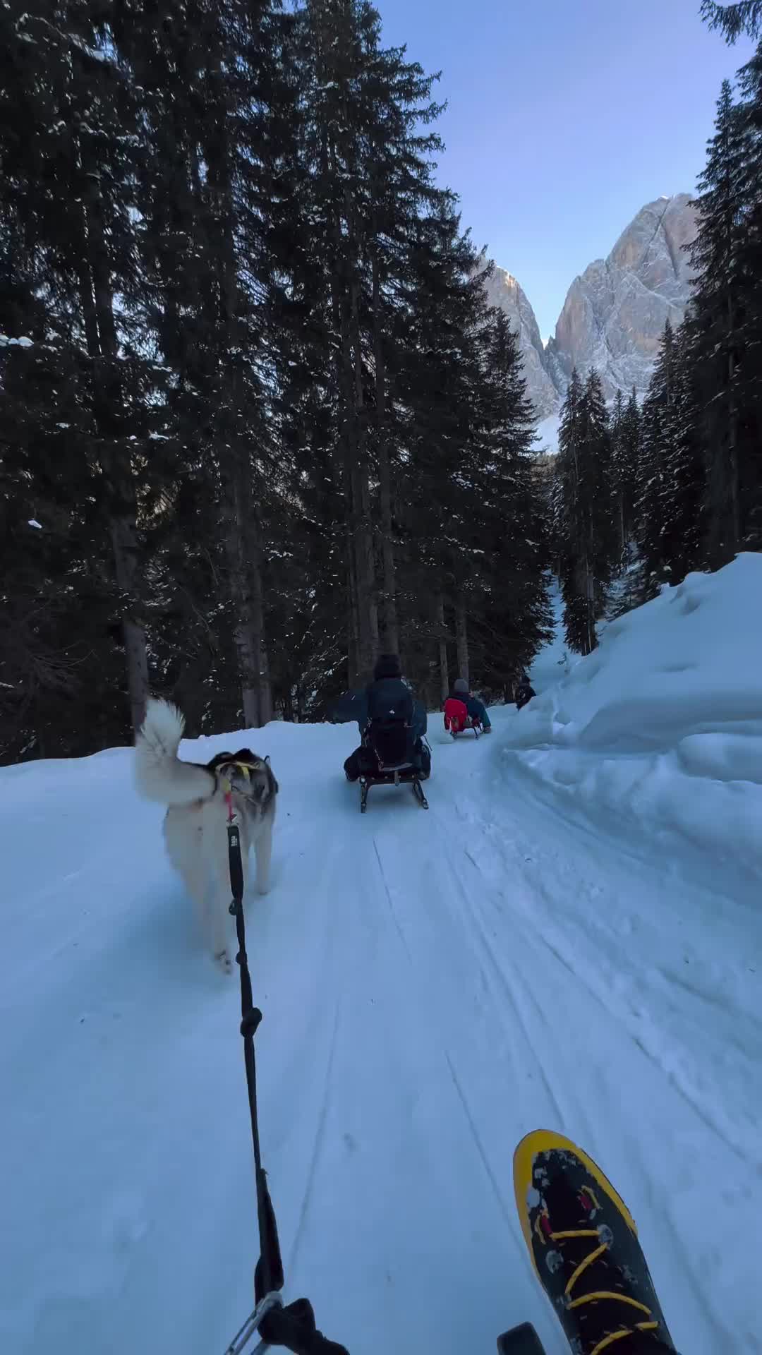 Stunning Winter Adventure in Val Di Funes, Italy