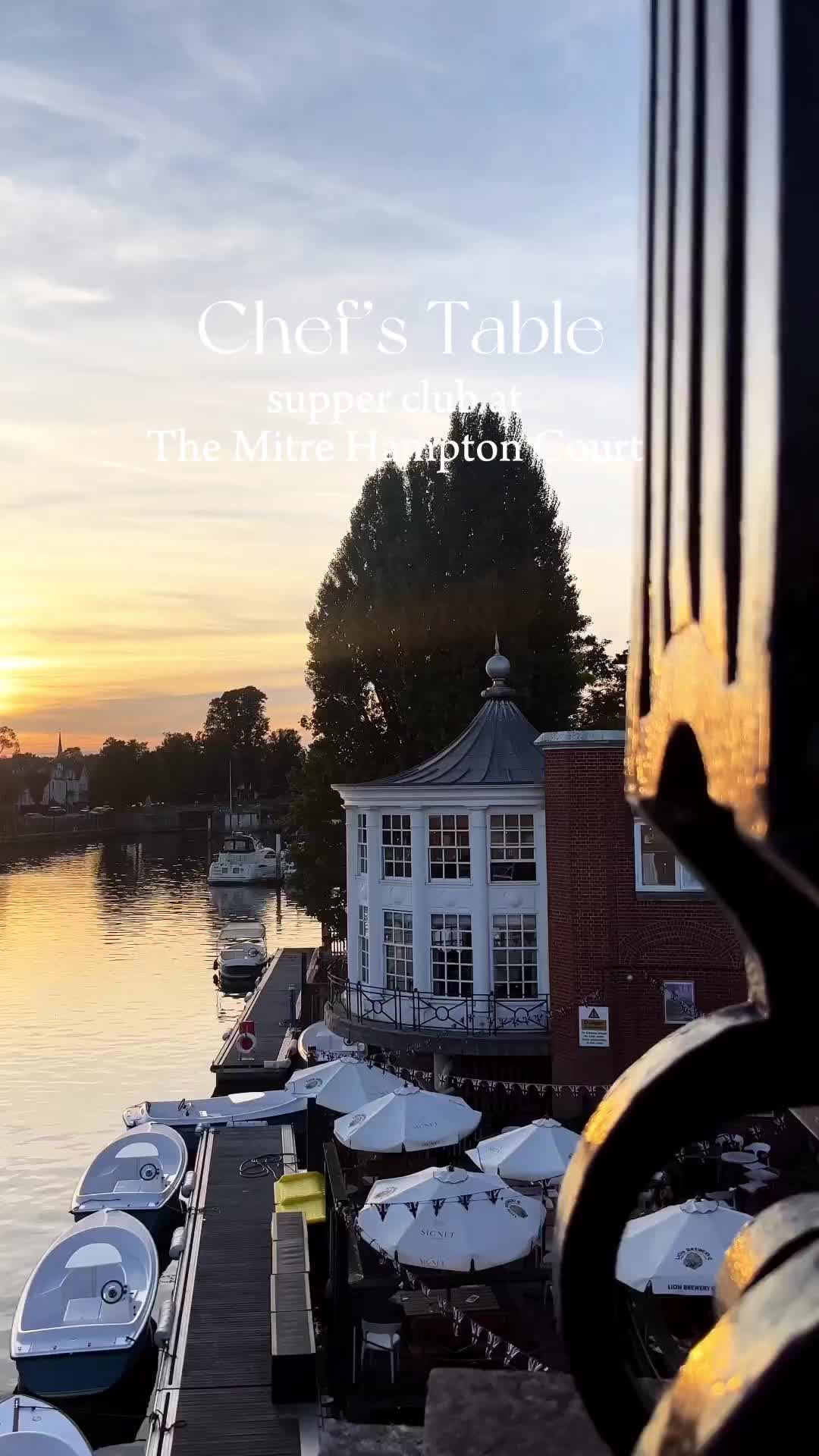 Supper Club at The Mitre: Italian Flavors by the Thames