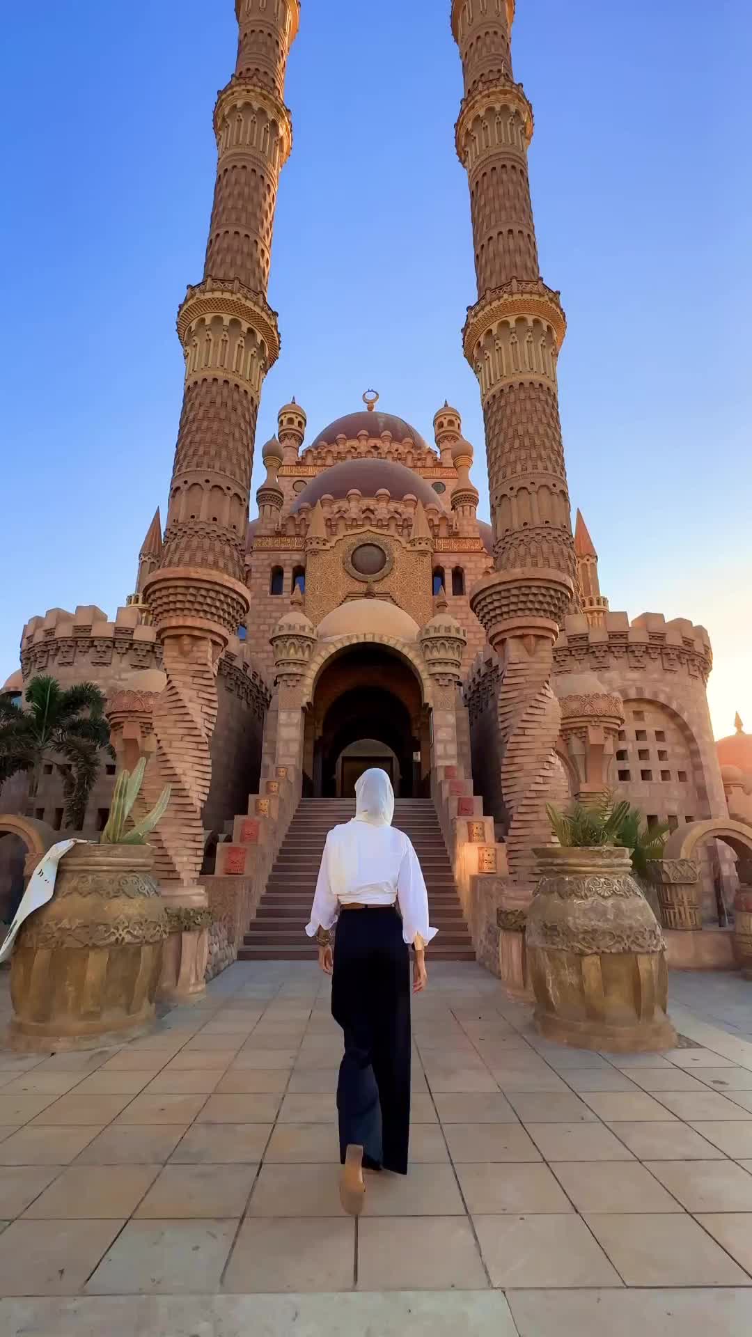 Stunning Al Sahaba Mosque in Sharm El Sheikh