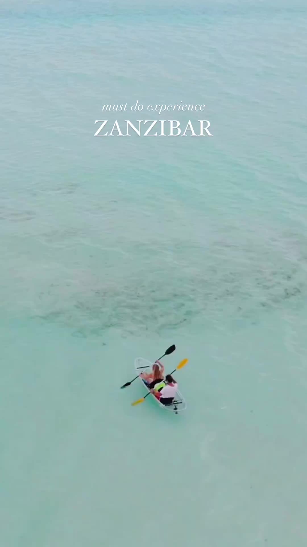 Must-Do Activities in Zanzibar: Clear Kayaking Part 1