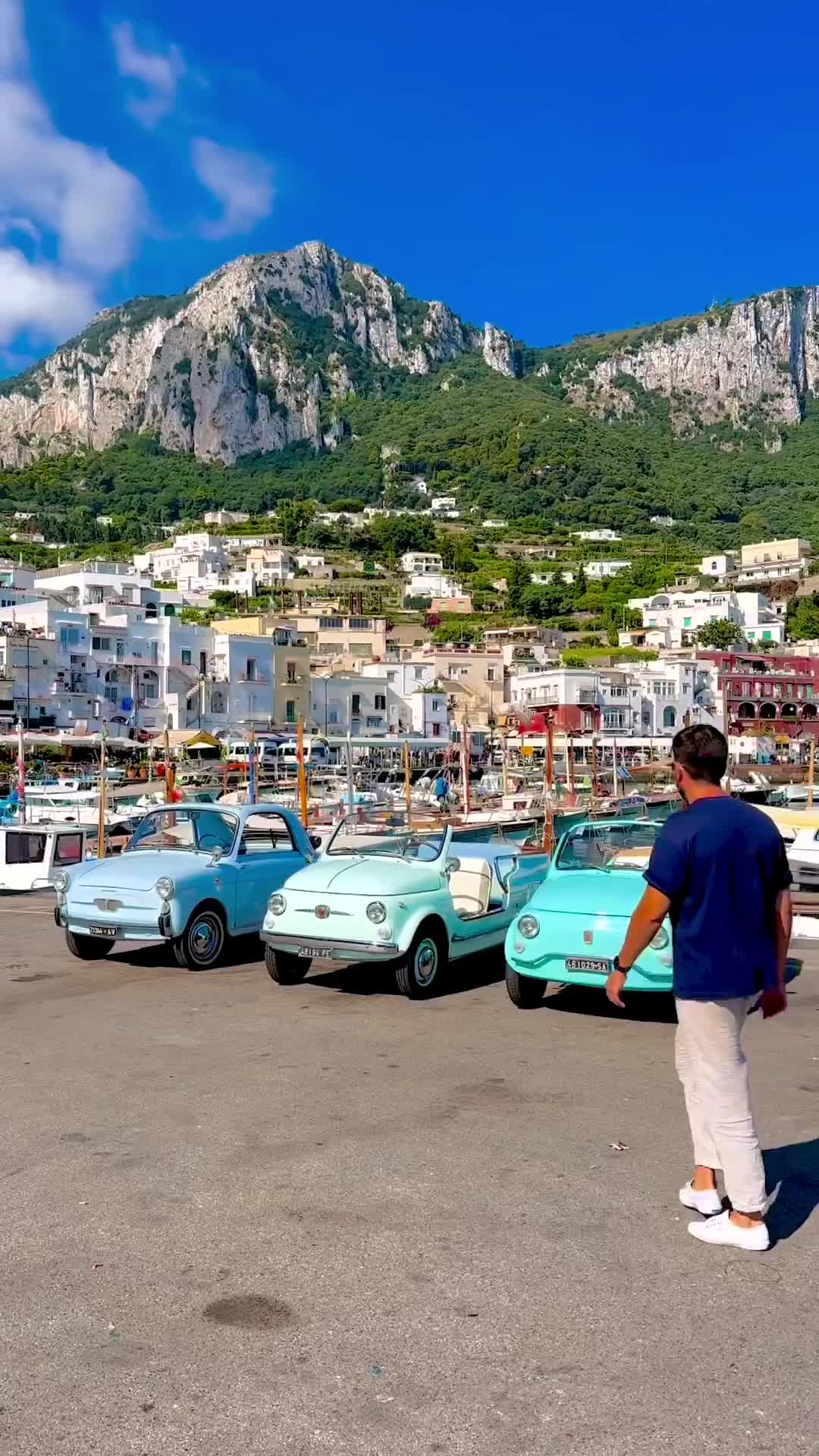 Choosing the Perfect Light Blue Fiat 500 in Capri