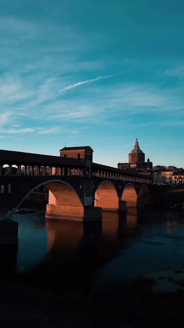 Discover Pavia: Italy's Historic Gem at Sunset