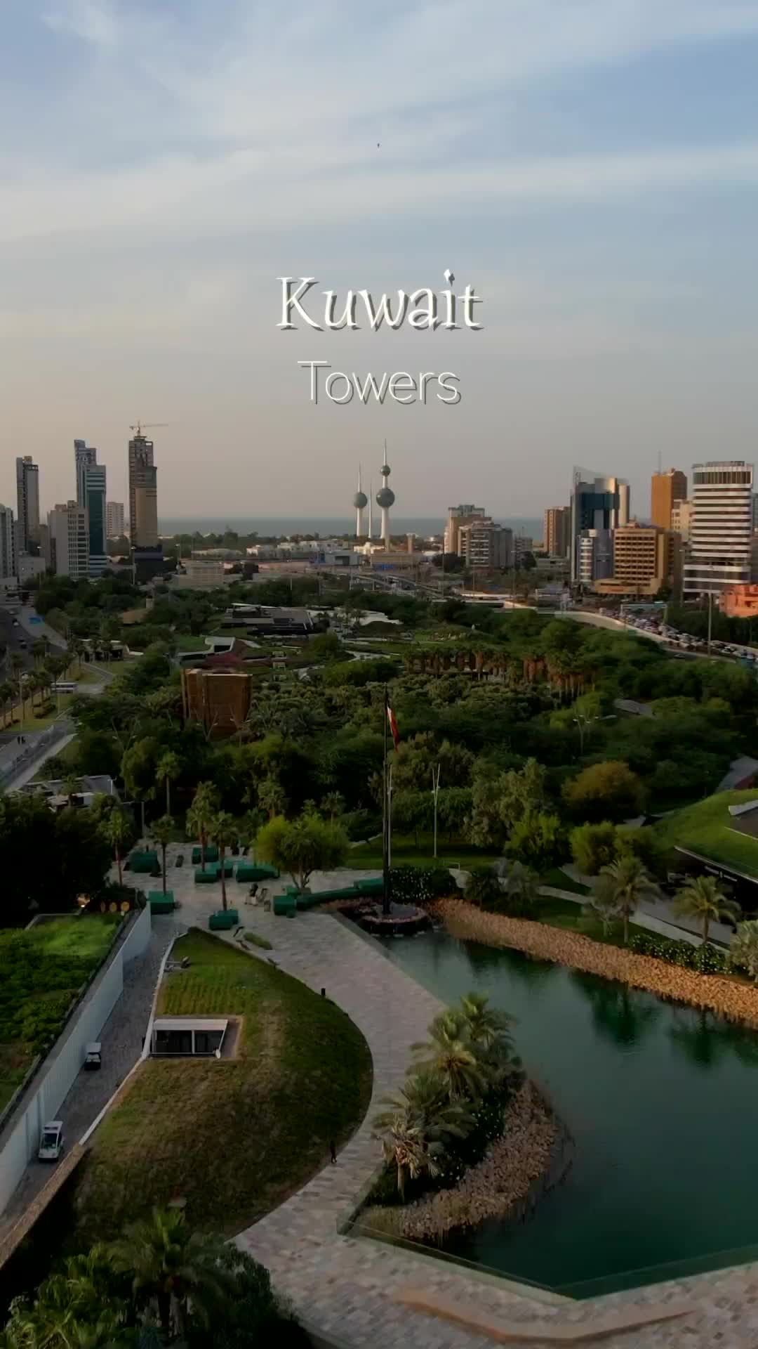 Sunset Magic at Kuwait Towers: A Mesmerizing Journey