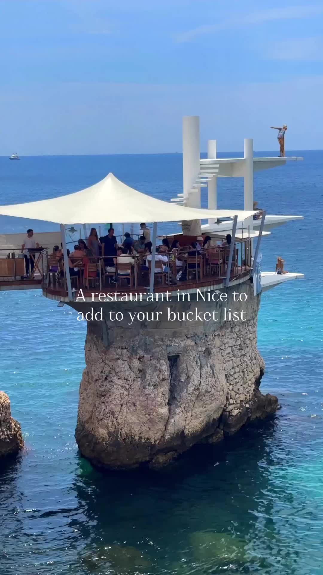 Add this restaurant in Nice to your bucket list 😍 

**SAVE** for a future trip to Nice

This unique restaurant makes for a special meal on the French Riviera 🇫🇷 

#visitfrance #france #visitnice #villefranchesurmer #frenchriviera #beautifuldestinations #eze #europetravel #bbctravel #bbctravels