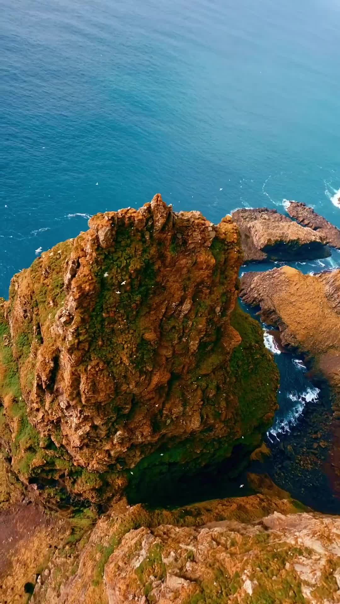 Epic FPV Drone Flight Over Faroe Islands' Stunning Nature