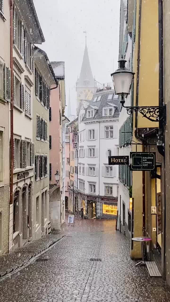 Old Town Zurich in Snow: Must-See Spots in Zurich