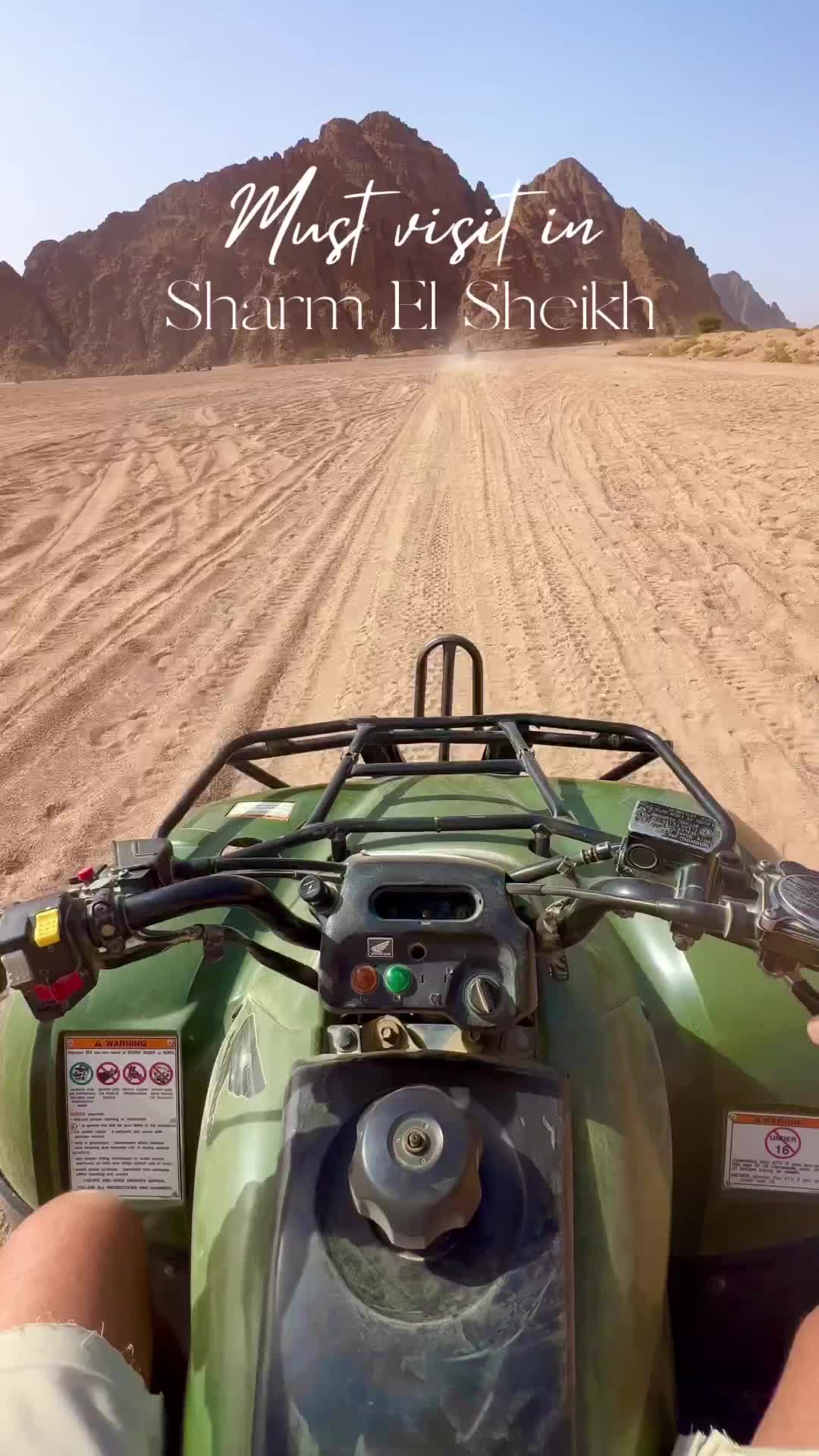 Quad Biking Adventure in Sharm El Sheikh's Desert