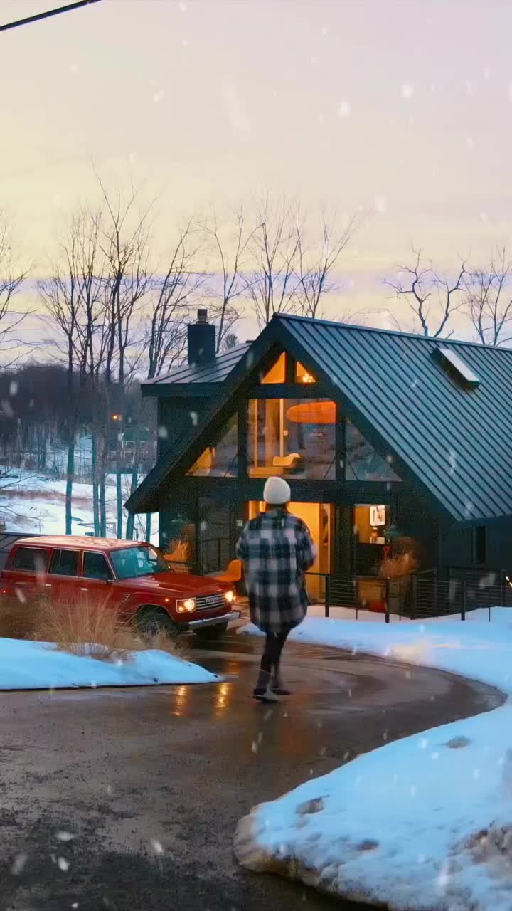 Cozy Winter Evenings at Hunter Mountain Cabin