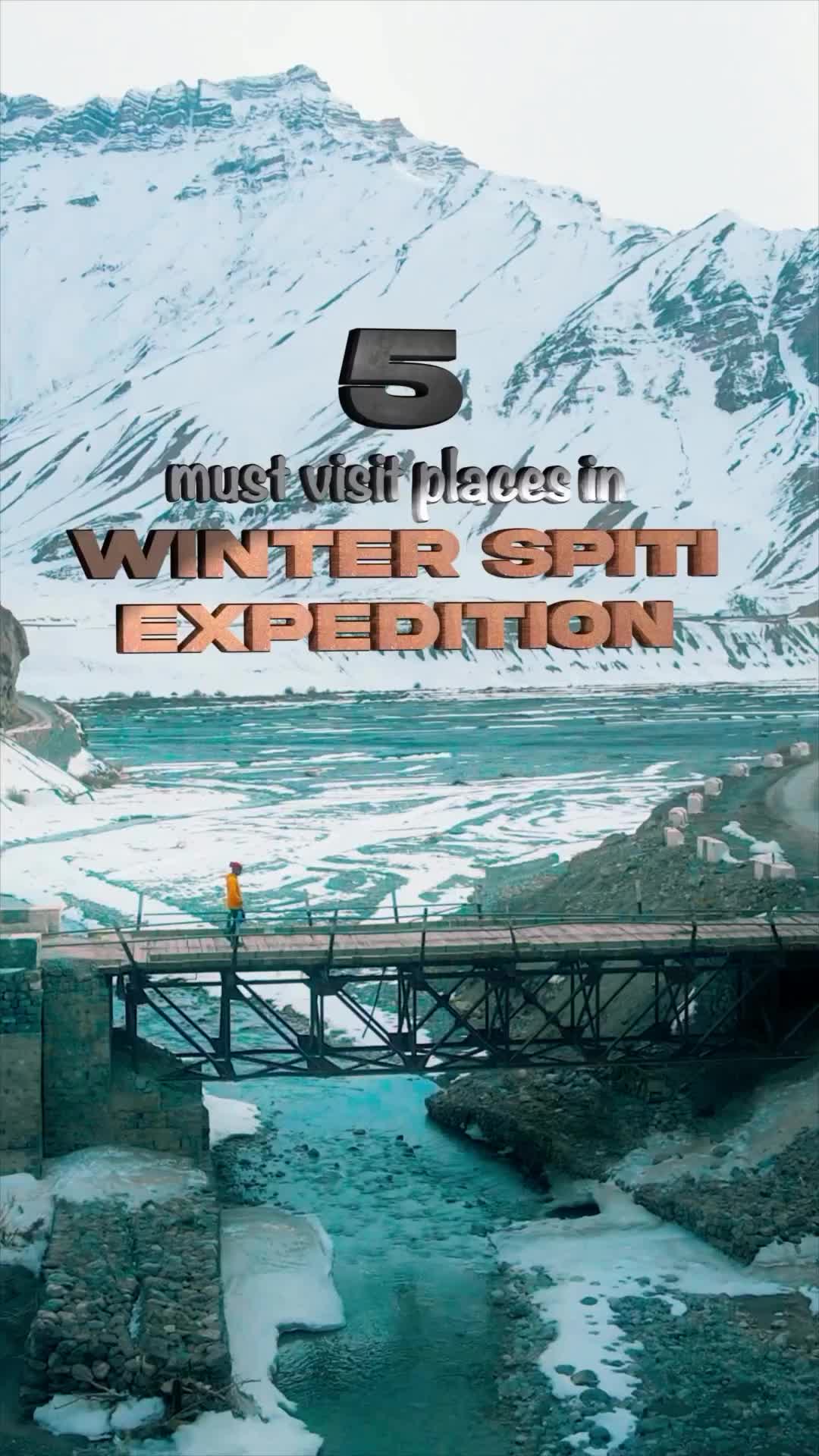 Winter Spiti Expedition: Top Destinations to Visit 🏔️