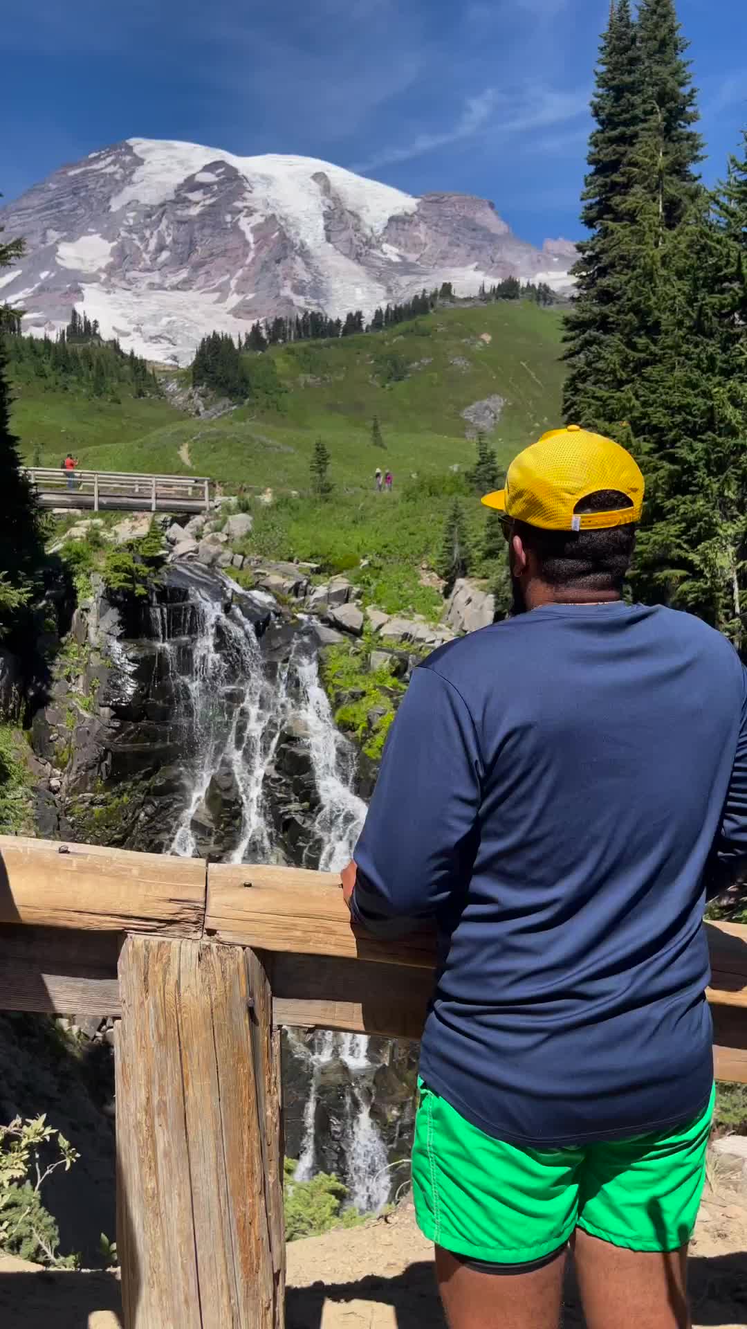 La Cascada Más Hermosa de Mt Rainier en Myrtle Falls