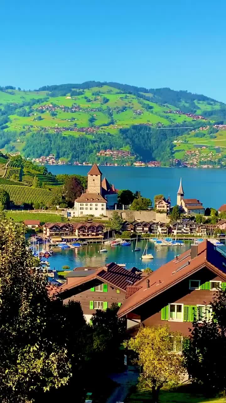 Discover Spiez Castle: Jewel of Lake Thun, Switzerland