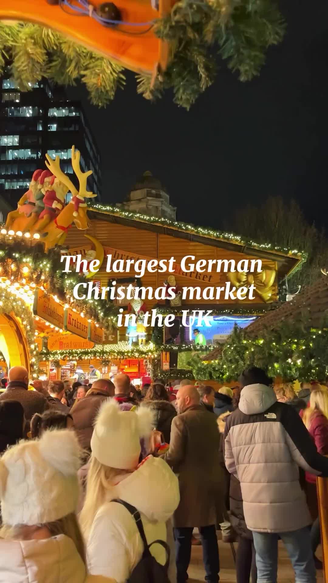 Largest German Christmas Market in Birmingham 🎄