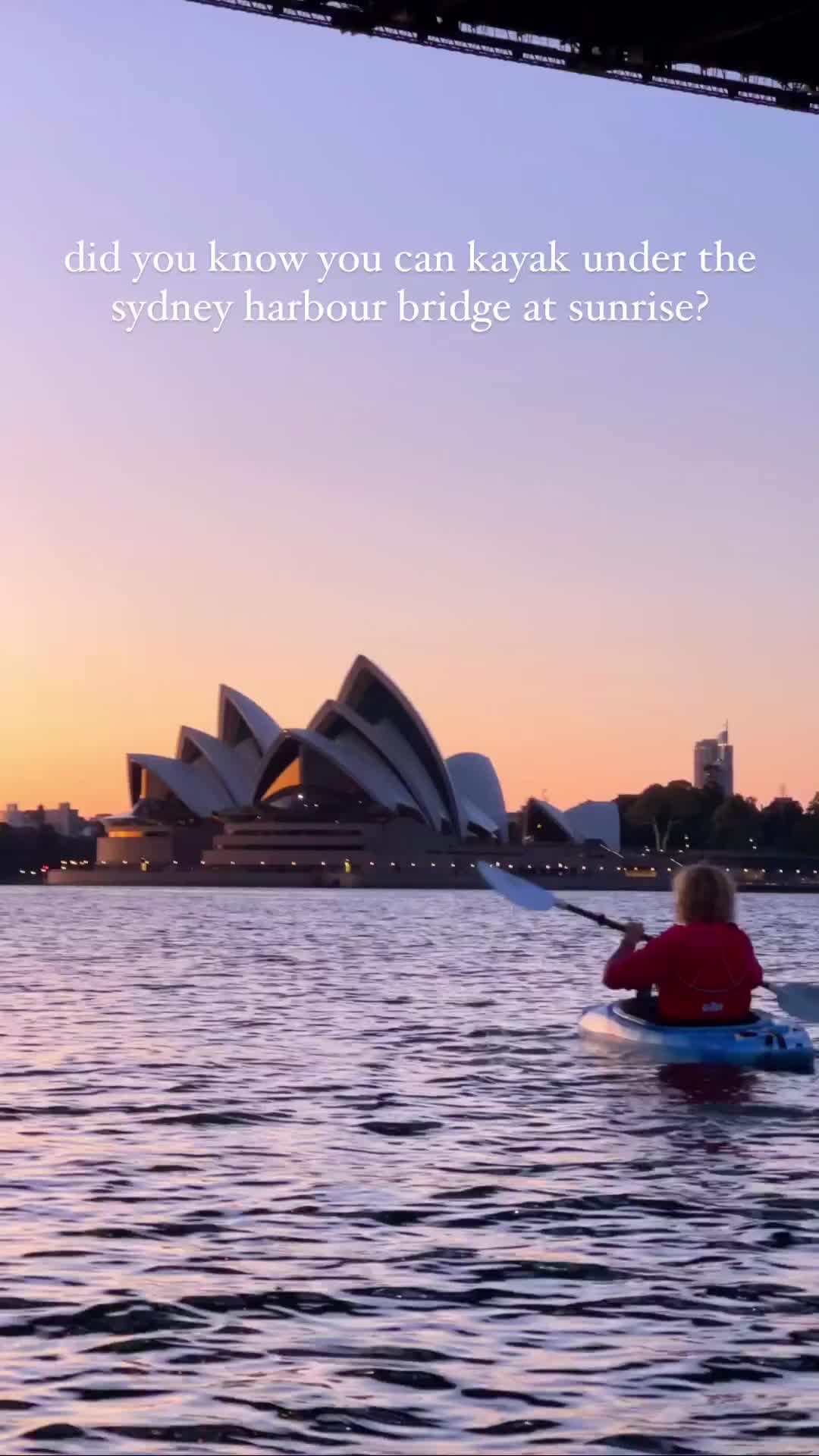 Sunrise Kayak Tour: Sydney Opera House Views