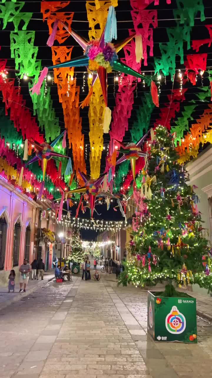 Navidad en Oaxaca: Luces y Colores Mágicos
