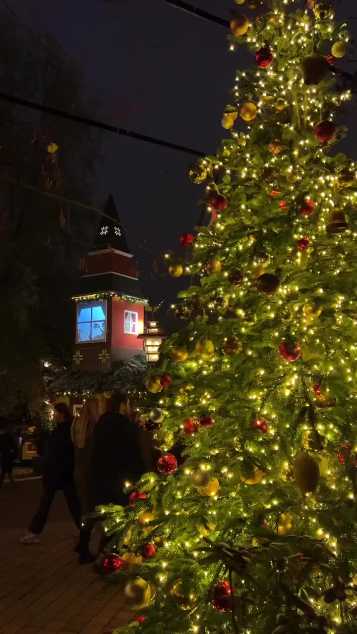 Christmas Magic at Tivoli Gardens Copenhagen 🎄🇩🇰