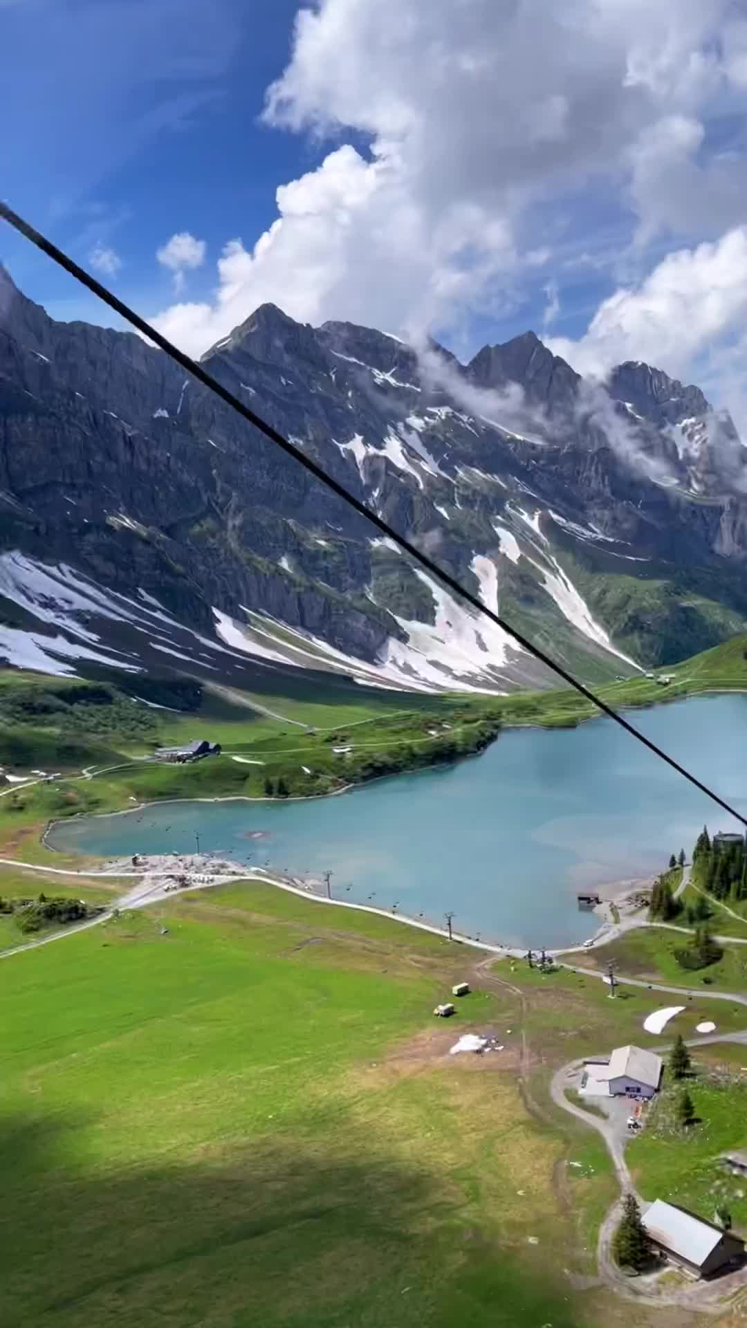 Stunning Summer Colors from Engelberg Cable Car Ride