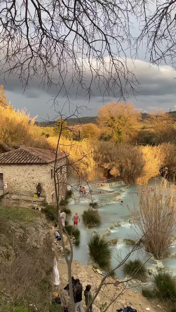 Relax at Terme di Saturnia, Italy's Natural Hot Springs