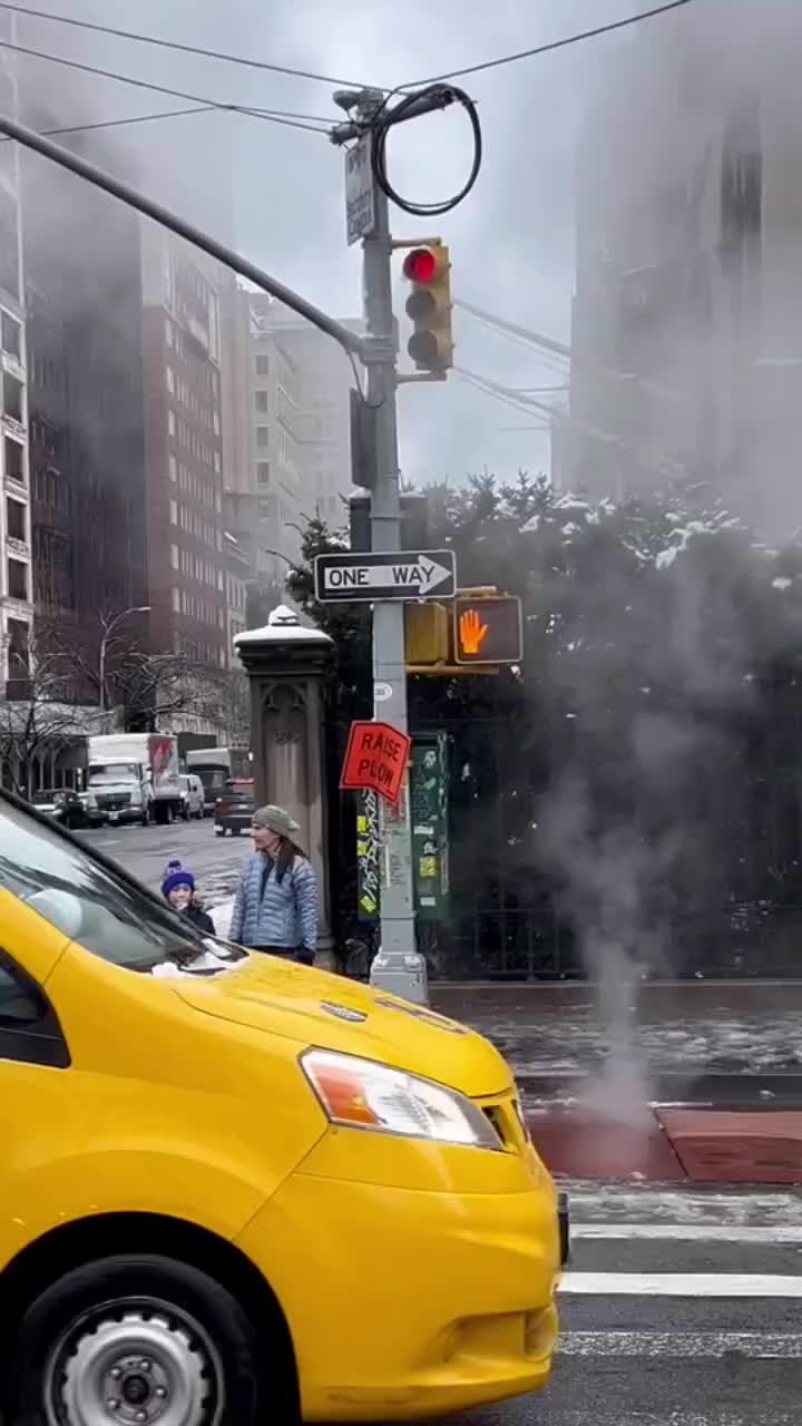 New Yorkers Embrace Snow Days with Joy! 🗽❄️