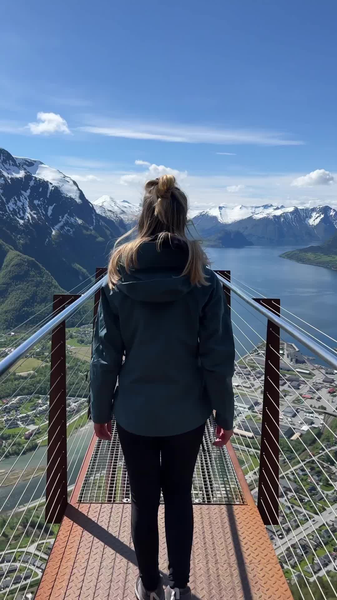 Stunning Views from Rampestreken Viewpoint, Norway