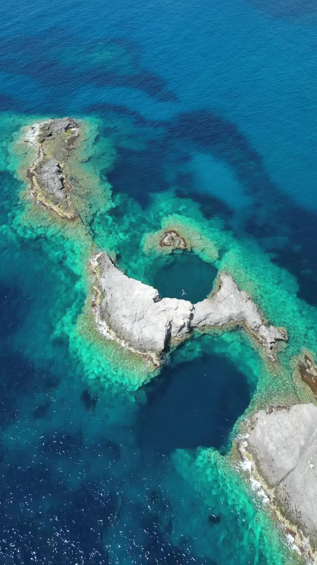 Stunning Natural Pools in Sant'Antioco, Sardinia 🌊