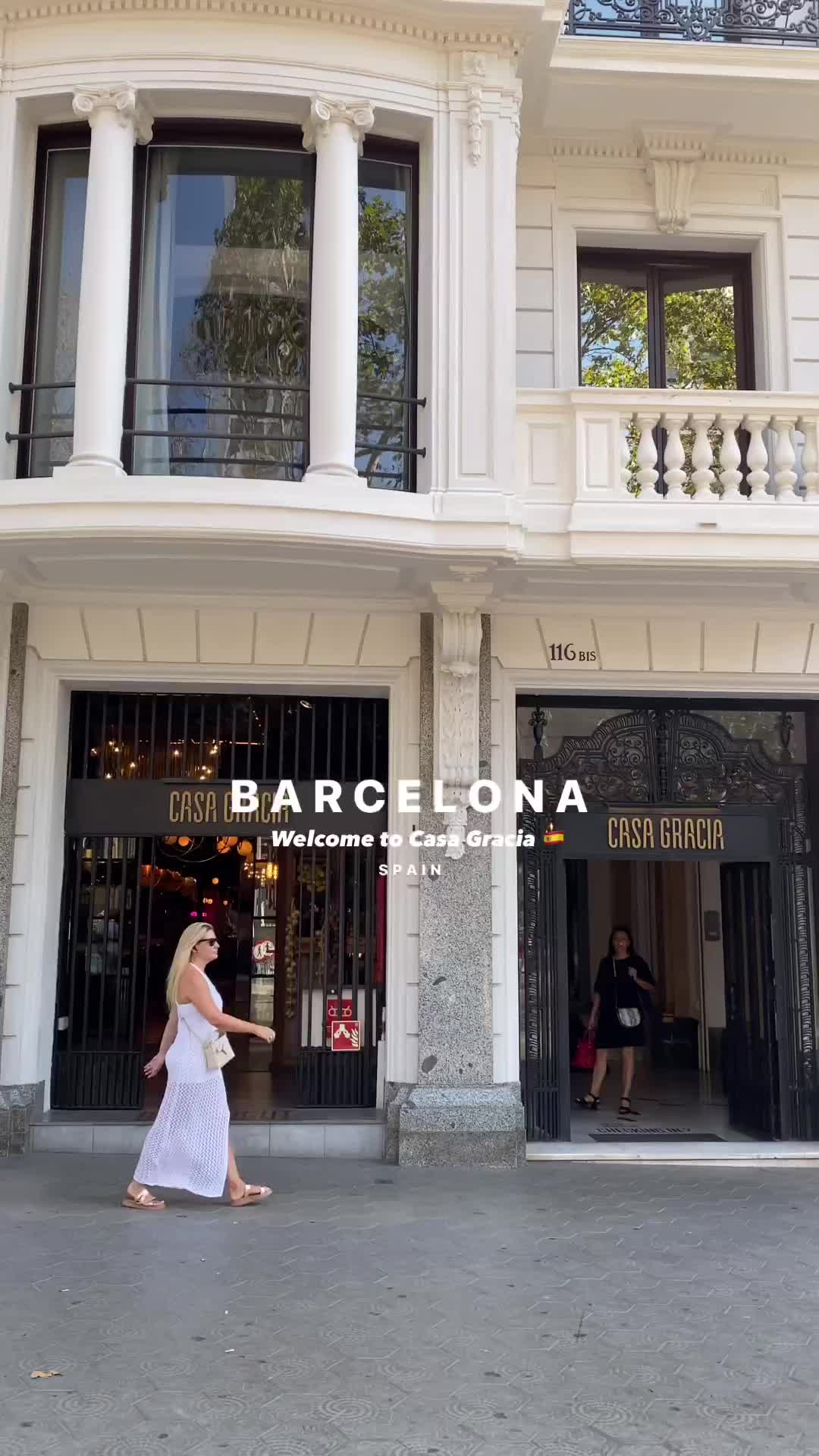 W E L C O M E  T O  B A R C E L O N A 🇪🇸

Let me introduce you the @casagraciabcn experience! 

Discover Barcelona and its art of living! I stayed at @casagraciabcn and had a great weekend. 🎉

This establishment is located on Barcelona’s most famous avenue: Passeig de Gracia ! You can choose to stay in an apartment, hotel room or dormitory for up to 6 people. Breakfast is included in the price, and it’s well worth it! 🥐

To top it all off, @casagraciabcn also has a restaurant, the perfect opportunity to enjoy their famous Catalan tapas and why not a cocktail (happy hour from 5pm to 8pm every day of the week) 🍸🍻
And that’s not all! You’ll find a hybrid space with an oriental ambience for your yoga classes every morning at 10 a.m., as well as a hidden bar in the basement and shared living spaces such as a library, a fully-equipped kitchen and a lounge! 

So what are you waiting for? 🇪🇸 

📍CASA GRACIA , 116 Bis Passeig de Gracia, Barcelona 
☎️+34 93 174 05 28/ @casagraciabcn ❤️

* Pr stay / collaboration commerciale invitation *

.
.
.

#barcelona #barcelonacity #barcelonafood #tapas #españa🇪🇸 #spain #espagne #barcelone #casagracia #tapasbarcelona #barcelonafood #barcelonafoodies#spain#españa🇪🇸 #catalunya #catalonia #espagne #espagnetourisme #casagraciabcn