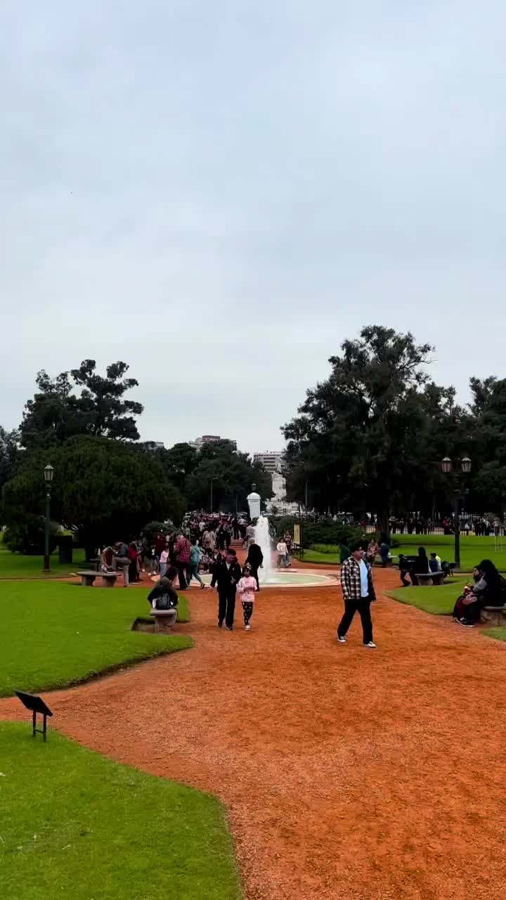 Visited one of the largest parks in Buenos Aires today. Great energy and the grass was practically perfect #argentina #buenosaires #travel #pov #park #peoplewatch #landscape #southamerica #spanish